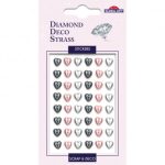 DDS DIAMOND DECO STRASS STICKERS 8X12CM 160094 GLOBAL GIFT