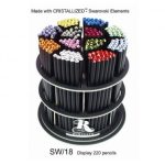 ΜΟΛΥΒΙ ΜΕ SWAROVSKI ΣΤΑΝΤ 220 ΤΕΜΑΧΙΩΝ 12 ΑΣΟΡΤΙ ΧΡΩΜΑΤΑ RUBINATO