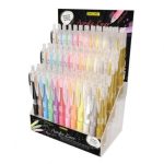 ΣΤΑΝΤ ΜΕ 72 ΣΤΥΛΟ ΑΚΡΥΛΙΚΑ ΜΕ ΚΟΥΜΠΙ (ACRYLIC LINER CLASSIC+FASHION), 12 ΑΣΟΡΤΙ ΧΡΩΜΑΤΑ, ONLINE