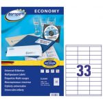 ΕΤΙΚΕΤΕΣ I+L+C 70X25,4MM 33 ΦΥΛΛΟ ΠΑΚΕΤΟ 100 ΦΥΛΛΩΝ AVERY ZWECKFORM
