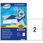 ΕΤΙΚΕΤΕΣ I+L+C 210X148,5MM 2 ΦΥΛΛΟ ΠΑΚΕΤΟ 100 ΦΥΛΛΩΝ AVERY ZWECKFORM