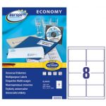 ΕΤΙΚΕΤΕΣ I+L+C 99,1X67,7MM 8 ΦΥΛΛΟ ΠΑΚΕΤΟ 100 ΦΥΛΛΩΝ AVERY ZWECKFORM