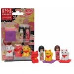ΓΟΜΑ 3D ΣΕ BLISTER, ΣΧΕΔΙΟ KOKESHI AND LUCKY CAT IWAKO