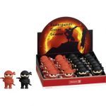 ΓΟΜΑ 3D ΠΛΑΣΤΙΚΗ ΣΧΕΔΙΟ NINJA POWER, 35 Χ 45 Χ 20ΜΜ, ΧΡΩΜΑ ΚΟΚΚΙΝΟ-ΜΑΥΡΟ ΣΤΑΝΤ 24 ΤΕΜΑΧΙΩΝ BRUNNEN