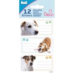 ΕΤΙΚΕΤΕΣ ΣΧΟΛΙΚΕΣ 8Χ12 CM 12 ΤΕΜΑΧΙΑ 170232 GLOBAL GIFT