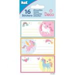ΕΤΙΚΕΤΕΣ ΣΧΟΛΙΚΕΣ 8Χ12 CM 16 ΤΕΜΑΧΙΑ 170240 GLOBAL GIFT