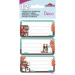 ΕΤΙΚΕΤΕΣ ΣΧΟΛΙΚΕΣ 8Χ12 CM 12 ΤΕΜΑΧΙΑ 170247 GLOBAL GIFT