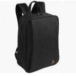 ΤΣΑΝΤΑ ΠΛΑΤΗΣ 2 ΘΕΣΕΩΝ ΜΕ ΦΕΡΜΟΥΑΡ ΓΙΑ LAPTOP 14'', (ΜΕΓ. 32X41X15CM) ΧΡΩΜΑ ΜΑΥΡΟ EXACOMPTA