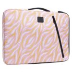 ΘΗΚΗ 2 ΘΕΣΕΩΝ ΜΕ ΦΕΡΜΟΥΑΡ ΓΙΑ LAPTOP 15-16'' (ΜΕΓ. 41X31X2.5 CM), ΣΧΕΔΙΟ NUDE *EXACOMPTA