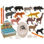 ΣΕΤ ΑΝΑΣΚΑΦΗΣ WILD ANIMALS (7,4 Χ 5,2CM), ΣΤΑΝΤ ME 12 ΖΩΑ (+ΣΦΥΡΙ ΚΑΙ ΒΟΥΡΤΣΑ) BLUE GIFTS