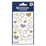 TRANSPARENT FILM GOLD-SILVER ΕΤΙΚΕΤΕΣ 4416 Z-DESIGN