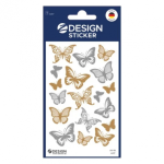 TRANSPARENT FILM GOLD-SILVER ΕΤΙΚΕΤΕΣ 4417 Z-DESIGN