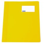 *ΝΤΟΣΙΕ ΕΛΑΣΜΑ Α4 ΚΙΤΡΙΝΟ PVC ΥΨ. ΠΟΙΟΤΗΤΑΣ ΜΕ ΕΞ. ΘΗΚΗ BUSINESS CARD+ΠΙΣΩ ΘΗΚΗ ΠΑΚ. 10 ΤΕΜ. SI MASS