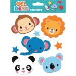 GEL STICKERS 13X17CM 320518 GLOBAL GIFT