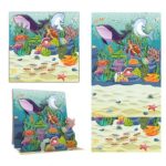 ΕΥΧΕΤΗΡΙΕΣ ΚΑΡΤΕΣ LES CARRES MAGIQUES 15 X 15CM ΜΕ ΦΑΚΕΛΟ TENDANCES EDITIONS