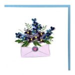 ΕΥΧΕΤΗΡΙΕΣ ΚΑΡΤΕΣ PETITS PETALES 15 X 15CM ΜΕ ΦΑΚΕΛΟ ΚΑΙ CELLO TENDANCES EDITIONS