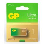 ΜΠΑΤΑΡΙΑ ULTRA ΑΛΚΑΛΙΚΗ 9V ΣΕ ΚΑΡΤΕΛΑ GP