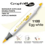 ΜΑΡΚΑΔΟΡΟΙ ΑΚΡΥΛΙΚΟΙ ΔΙΠΛΗ ΜΥΤΗ ΠΙΝΕΛΟ EGG WHITE ΚΟΥΤΙ 3 ΤΕΜΑΧΙΩΝ GRAPH IT GO* OZ