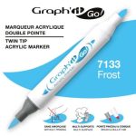 ΜΑΡΚΑΔΟΡΟΙ ΑΚΡΥΛΙΚΟΙ ΔΙΠΛΗ ΜΥΤΗ ΠΙΝΕΛΟ FROST ΚΟΥΤΙ 3 ΤΕΜΑΧΙΩΝ GRAPH IT GO* OZ