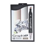 ΜΑΡΚΑΔΟΡΟΙ ΟΙΝΟΠΝΕΥΜΑΤΟΣ ΔΙΠΛΗ ΜΥΤΗ MIX GREYS ΣΕΤ 12 ΤΕΜΑΧΙΩΝ GRAPH IT ΟΖ