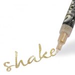 ΜΑΡΚΑΔΟΡΟΙ SHAKE FINE GLITTER GOLD (ΧΡΥΣΟ) ΚΟΥΤΙ 6 ΤΕΜΑΧΙΩΝ OZ