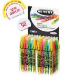 ΣΤΥΛΟ 910 ΔΙΑΡΚΕΙΑΣ MATIC FLUO ΜΕ ΚΟΥΜΠΙ 1.0MM ΣΤΑΝΤ 50 ΤΕΜΑΧΙΩΝ HI-TEXT