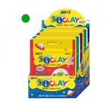 ΠΗΛΟΣ *EXTRA ΜΑΛΑΚΟΣ ΠΡΑΣΙΝΟΣ Ι CLAY 50GR ΚΟΥΤΙ 12 ΤΕΜΑΧΙΩΝ AMOS * KR *