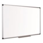 ΠΙΝΑΚΑΣ ΛΕΥΚΟΣ ΜΑΓΝΗΤΙΚΟΣ ΜΕΛΑΜΙΝΗΣ 120 X 240 CM ΑΛΟΥΜΙΝΕΝΙΑ ΚΟΡΝΙΖΑ DESCRIBO