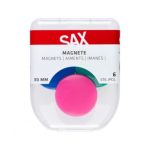 ΜΑΓΝΗΤΕΣ ΧΡΩΜΑΤΙΣΤΟΙ 30MM ΣΕ BLISTER 6 TΕΜΑΧΙΩΝ SAX