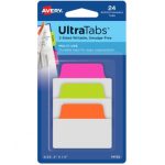 ULTRA TABS NEON, 50,8X38,1MM 24 TEM. ΚΑΡΤΕΛΑ 74753 AVERY ZWECKFORM