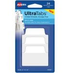 ULTRA TABS WHITE, 50,8X38,1MM 24 TEM. ΚΑΡΤΕΛΑ 74787 AVERY ZWECKFORM