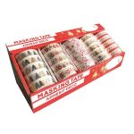 ΤΑΙΝΙΕΣ MASKING TAPE DECO CHRISTMAS 15MMX10M ΣΤΑΝΤ 25 ΤΕΜΑΧΙΩΝ GLOBAL GIFT