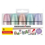 ΜΑΡΚΑΔΟΡΟΙ ΥΠΟΓΡΑΜΜΙΣΗΣ ΜΙΝΙ 5 GLITTER ΠΑΣΤΕΛ ΧΡΩΜΑΤΑ ΣΕ *BLISTER EFA