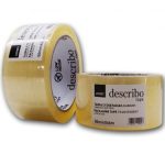 ΤΑΙΝΙΑ ΣΥΣΚΕΥΑΣΙΑΣ ΔΙΑΦΑΝΗ 50MM X 66M ΑΘΟΡΥΒΗ DESCRIBO