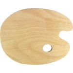 ΠΑΛΕΤΑ ΟΒΑΛ ΞΥΛΙΝΗ (30 Χ 24CM) KANGARO