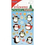 PAPERY CHRISTMAS STICKERS 8X13CM 145542 GLOBAL GIFT