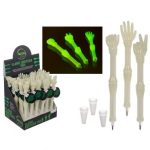ΣΤΥΛΟ HAND GESTURES- ΣΚΕΛΕΤΟΣ  GLOW IN THE DARK (13,5CM), 3 ΑΣΟΡΤΙ ΧΡΩΜΑΤΑ, ΣΤΑΝΤ 36 ΤΕΜΑΧΙΩΝ BLUE GIFTS