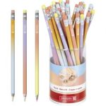 ΜΟΛΥΒΙ ΜΕ ΓΟΜΑ RAINBOW PASTEL ΗΒ, 3 ΑΣΟΡΤΙ ΧΡΩΜΑΤΑ ΣΤΑΝΤ 32 ΤΕΜΑΧΙΩΝ BRUNNEN