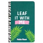 ΣΗΜΕΙΩΜΑΤΑΡΙΟ 13X21 PLANET- LEAF IT WITH ME, ΣΚΛΗΡΟ ΕΞΩΦΥΛΛΟ 192ΣΕΛ. 90 GSM *PUKKA