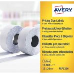 ΕΤΙΚΕΤΕΣ ΕΤΙΚΕΤΟΓΡΑΦΟΥ AVERY 12 X 26 MM REMOVABLE ΜΟΝΗ KOYTI 10 ΤΕΜΑΧΙΩΝ 1500 ΕΤΙΚΕΤΕΣ ΤΕΜ. AVERY ZWECKFORM