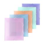 ΝΤΟΣΙΕ ΜΕ ΛΑΣΤΙΧΟ PP PROPYSOFT 17 X 22CM (Α5) 5 ΑΣΟΡΤΙ ΠΑΣΤΕΛ ΧΡΩΜΑΤΑ ΚΟΥΤΙ 25 ΤΕΜΑΧΙΩΝ VIQUEL