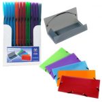 ΝΤΟΣΙΕ ΜΕ ΛΑΣΤΙΧΟ PP 12 X 23.5CM 6 ΑΣΟΡΤΙ ΧΡΩΜΑΤΑ ΚΟΥΤΙ 25 ΤΕΜΑΧΙΩΝ VIQUEL
