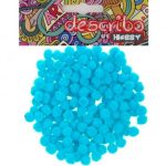 POMPONS LIGHT BLUE ΧΡΩΜΑ 200 ΤΕΜAΧΙΑ ΜΕΓΕΘΟΣ 10 MM DESCRIBO * CN *