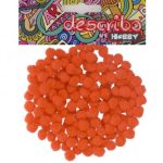 POMPONS ΠΟΡΤΟΚΑΛΙ ΧΡΩΜΑ 200 ΤΕΜAΧΙΑ ΜΕΓΕΘΟΣ 10 MM DESCRIBO * CN *
