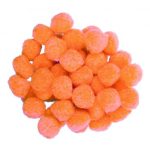 POMPONS *APRICOT ΧΡΩΜΑ 50 ΤΕΜAΧΙΑ ΜΕΓΕΘΟΣ 25 MM CLIPPONDI * C