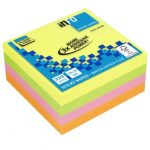ΧΑΡΤΑΚΙΑ ΚΥΒΟΣ POWER NOTES 4 ΧΡΩΜΑΤΑ BRILLIANT 75X75MM 320Φ INFO NOTES