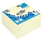 ΧΑΡΤΑΚΙΑ ΚΥΒΟΣ POWER NOTES  ΚΙΤΡΙΝΟΣ 75X75MM 400Φ INFO NOTES