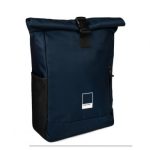 ΣΑΚΙΔΙΟ ΠΛΑΤΗΣ ROLL TOP  ΜΕ ΦΕΡΜΟΥΑΡ ΓΙΑ LAPTOP 15'' (ΜΕΓ. 45X30X13CM - 18LT ROLLED 22LT UNROLLED), ΧΡΩΜΑ ΜΠΛΕ PANTONE