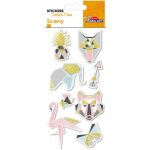 SCENY *STICKERS 7X14CM 440169 GLOBAL GIFT