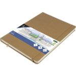 SKETCHBOOK Α4 TAUPE 140GR, 160ΣΕΛ. ΜΕ ΛΑΣΤΙΧΟ ΚΑΙ ΣΚΛΗΡΟ ΕΞΩΦΥΛΛΟ KANGARO